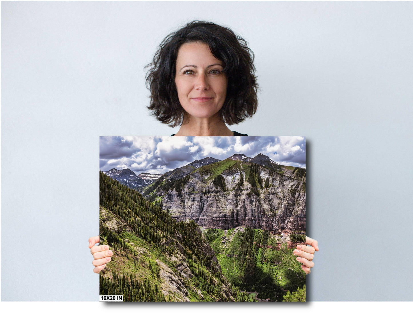 Imogene Pass Summit View Print | Rocky Mountain Colorado Photography Art | Alpine Loop Wall Decor, Nature Landscape Photography