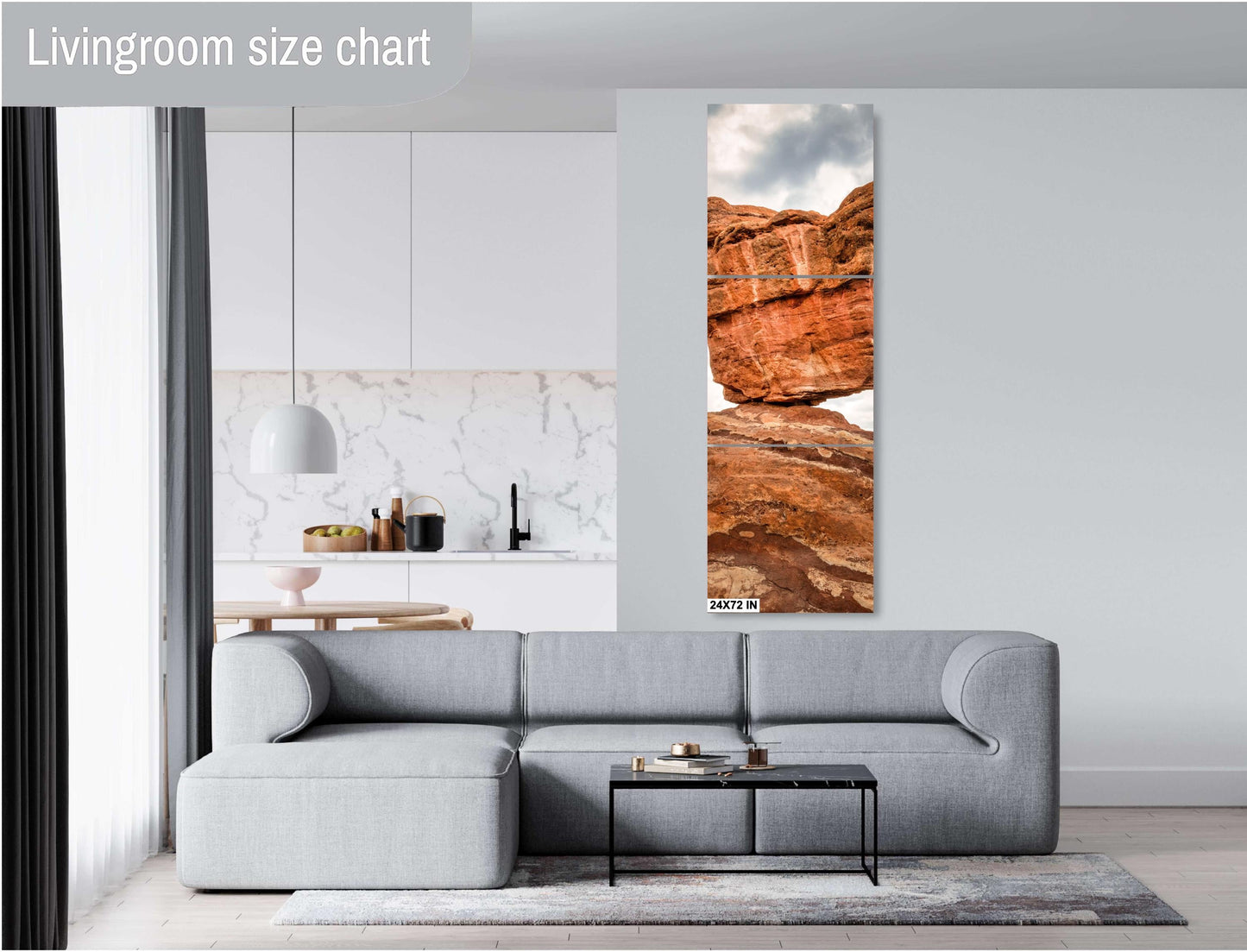 Balanced Rock Art Print | Garden of the Gods Landscape | Colorado Springs Wall Decor | Premium Photo, Canvas, Acrylic & Metal Options