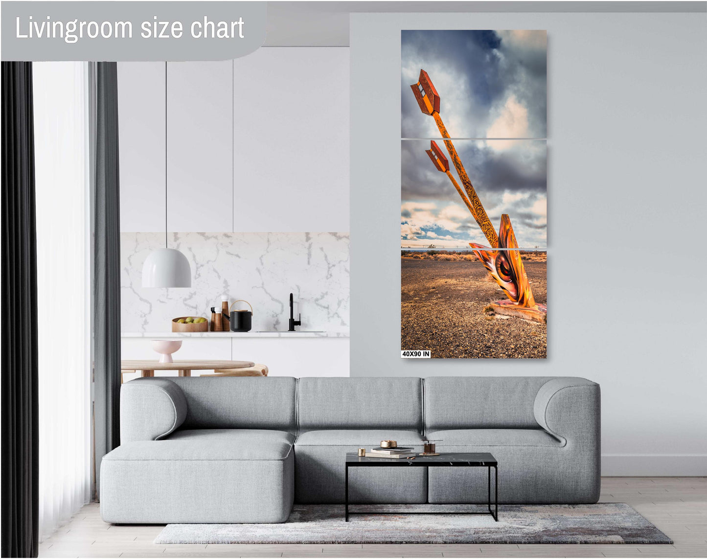 Twin Arrows Fine Art Print | Route 66 Arizona Wall Art on Premium Photo Paper, Canvas, Acrylic & Metal Options