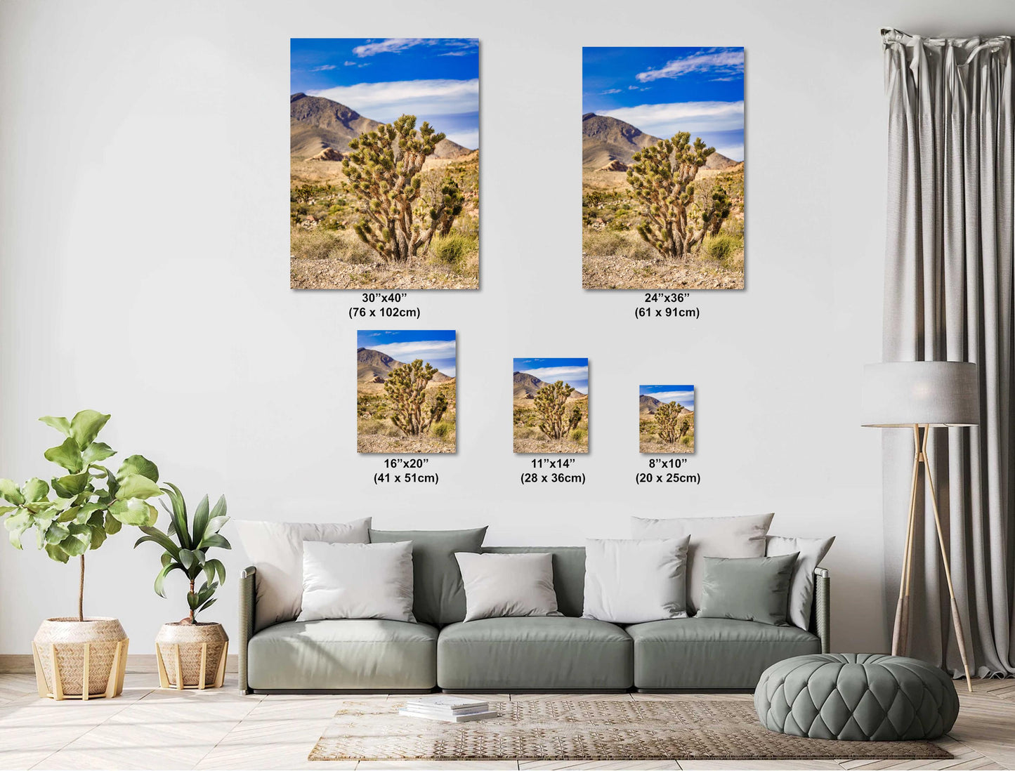 Joshua Tree Nevada Desert Landscape Fine Art Photography Print - Wall Decor on Various Media