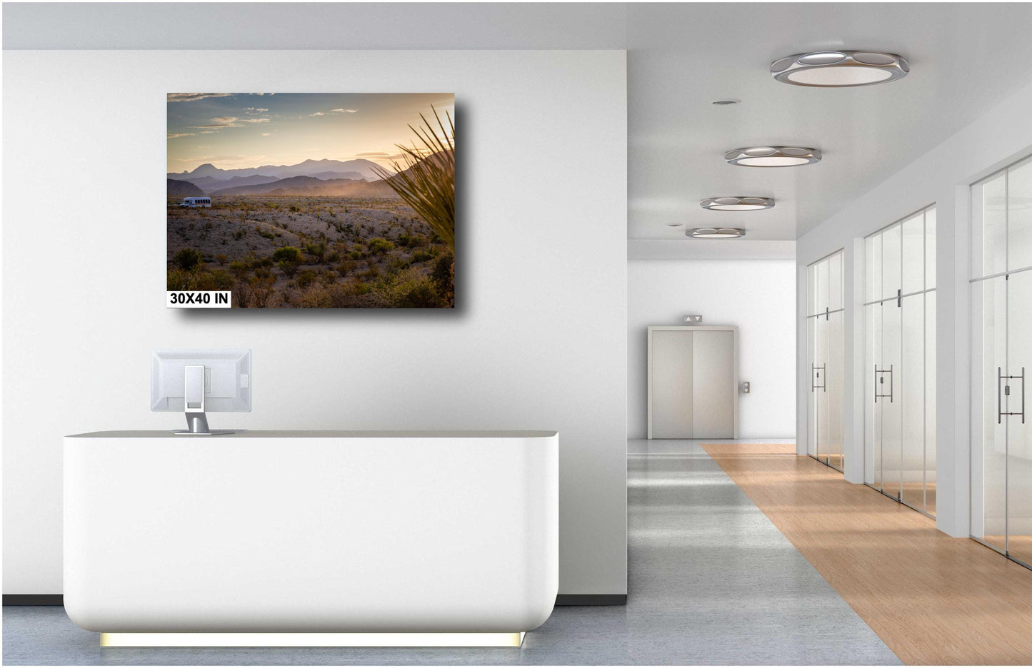 Big Bend Terlingua Texas Desert Landscape Art Print - Photography Poster for Wall Decor on Photo Paper, Canvas, Acrylic, or Metal