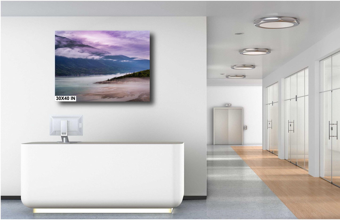 Port of Skagway: Alaska Cruise Landscape Photography - Premium Photo Paper, Canvas, Acrylic & Metal Wall Art Decor