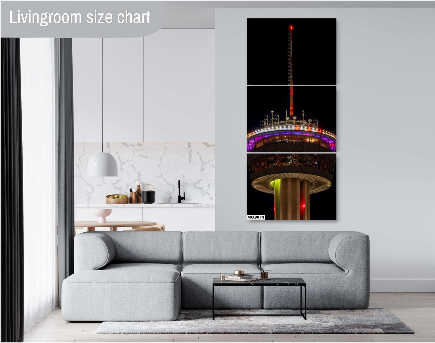 San Antonio Art - Tower of the Americas Photo Print | San Antonio Landmark Art on Premium Paper, Canvas, Acrylic & Metal Options