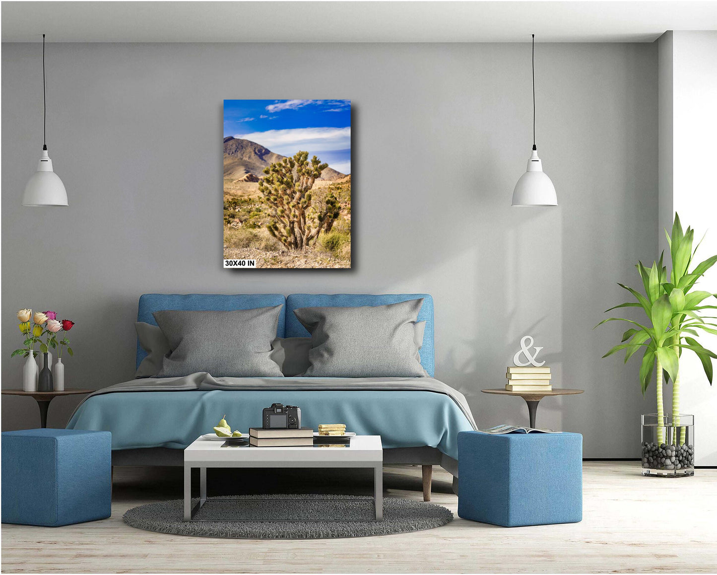 Joshua Tree Nevada Desert Landscape Fine Art Photography Print - Wall Decor on Various Media