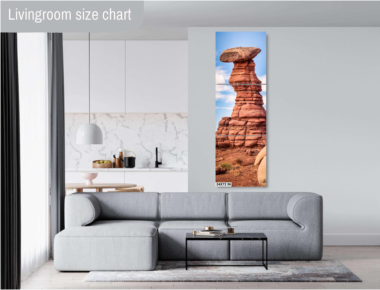 Colorado River Canyon Photography: Red Rock Formations & Desert Hoodoos Wall Art Print - Moab Utah