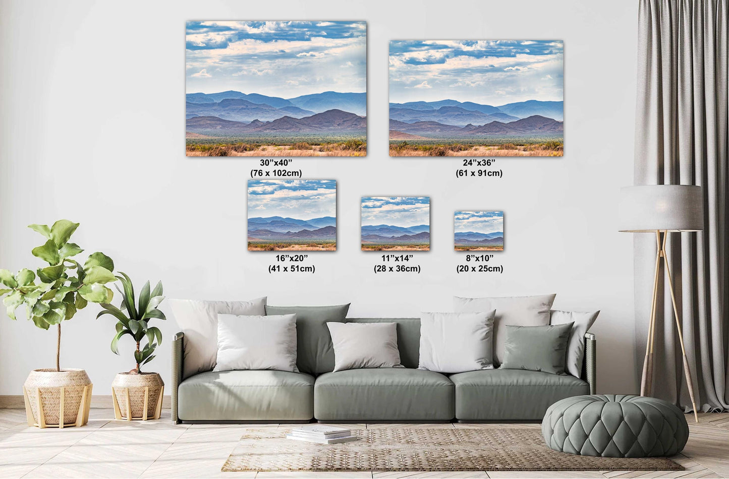 Davis Mountains West Texas Landscape Photography Print - Large Wall Art Decor on Premium Photo Paper, Canvas, Acrylic, or Metal