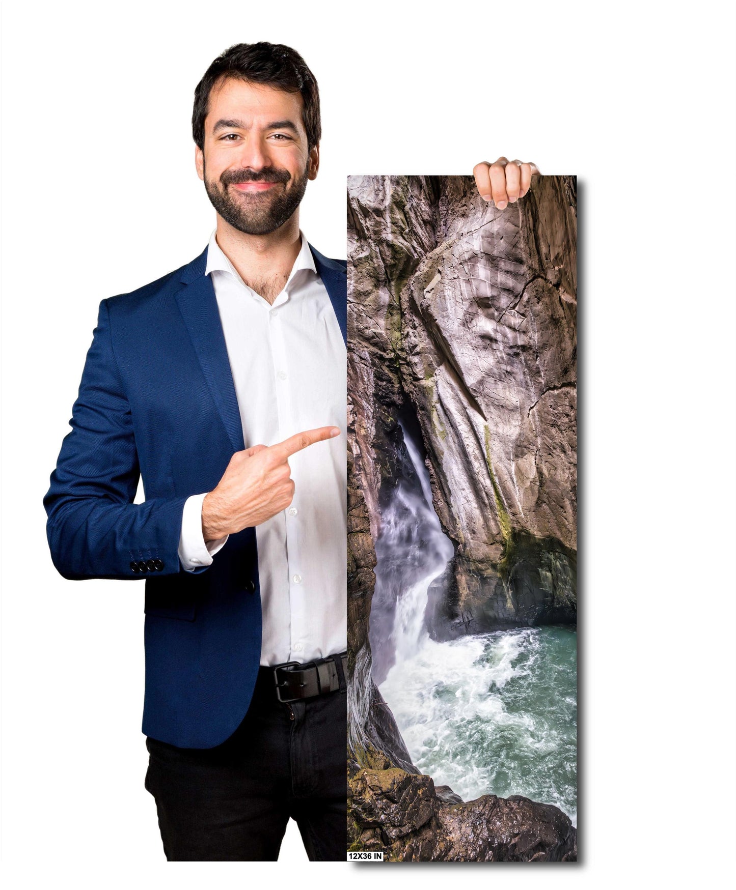 Box Canon Falls Print: Stunning Rocky Mountain Waterfall Art - Ouray Colorado Alpine Loop Landscape Photography
