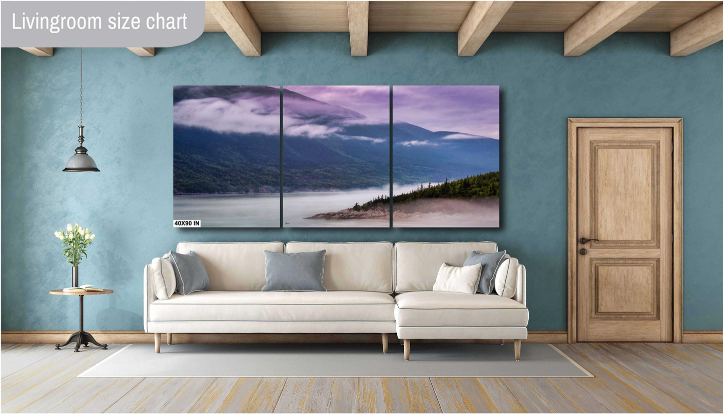 Port of Skagway: Alaska Cruise Landscape Photography - Premium Photo Paper, Canvas, Acrylic & Metal Wall Art Decor