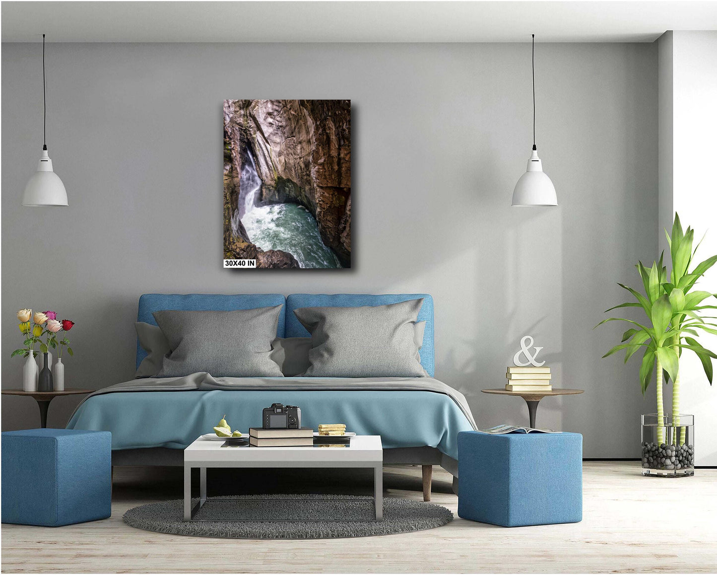 Box Canon Falls Print: Stunning Rocky Mountain Waterfall Art - Ouray Colorado Alpine Loop Landscape Photography