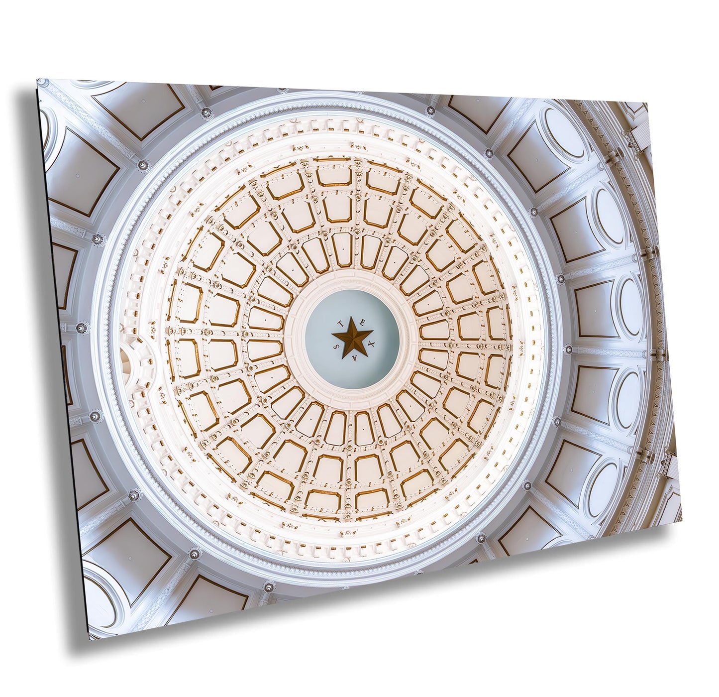 Texas State Capitol Fine Art Photography Print | Historical Rotunda Wall Art | Framed or Ready-to-Hang Canvas, Acrylic, Metal