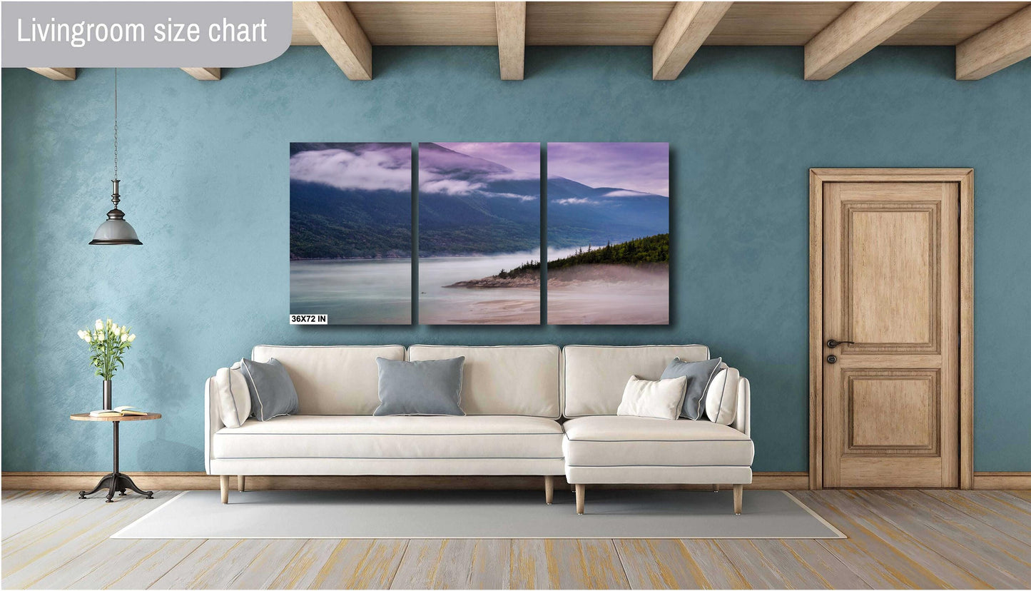 Port of Skagway: Alaska Cruise Landscape Photography - Premium Photo Paper, Canvas, Acrylic & Metal Wall Art Decor