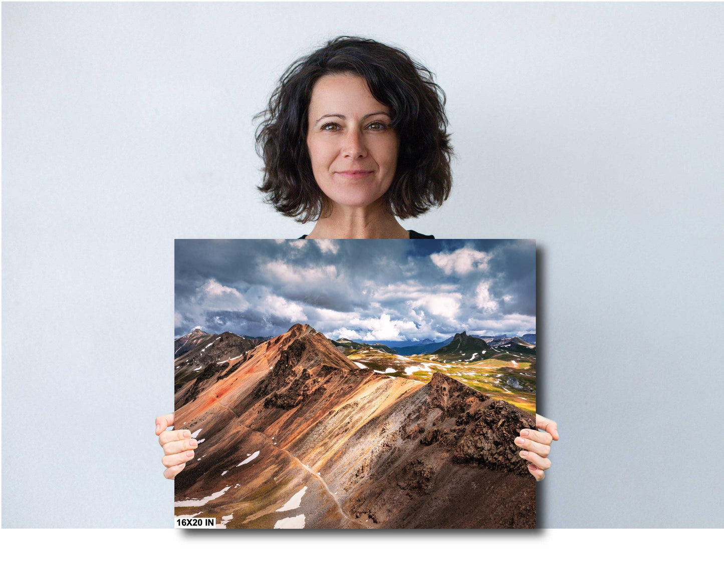 Rocky Mountain Colorado Alpine Loop: Engineer Pass Summit View Photography Print, Silverton & Ouray Wall Art Decor