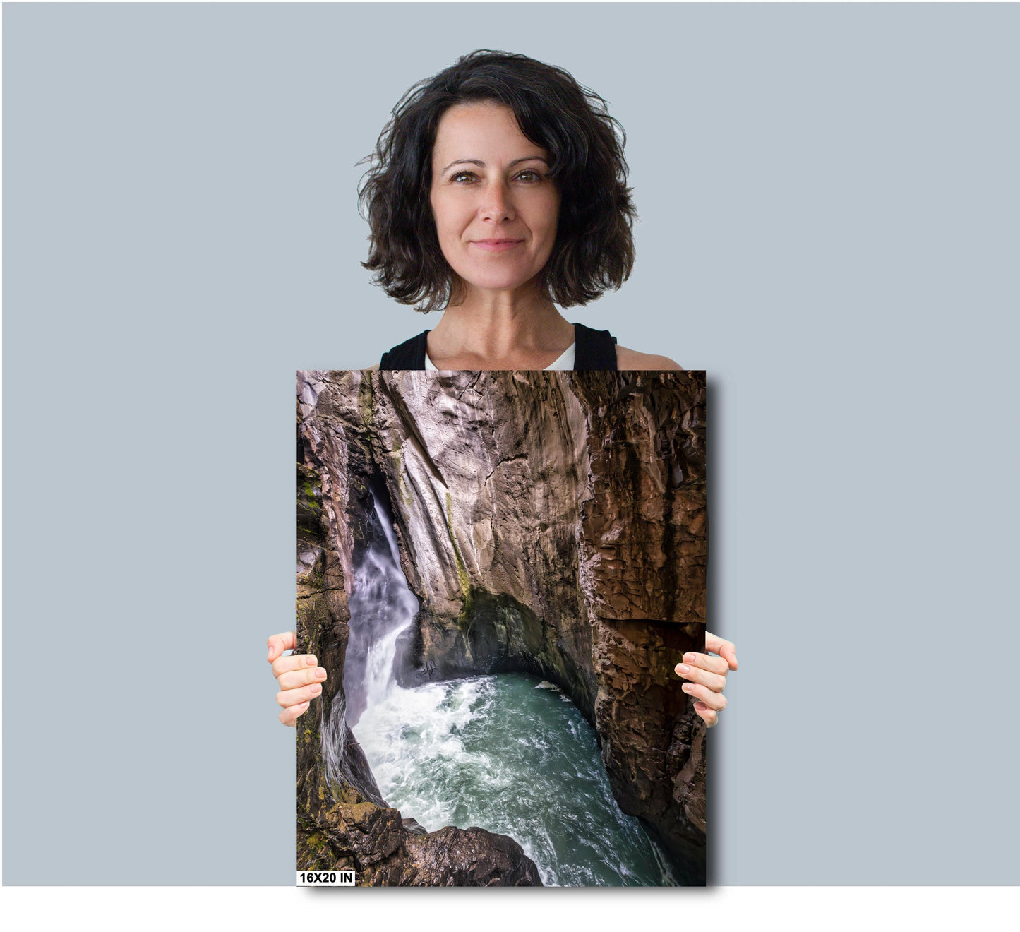 Box Canon Falls Print: Stunning Rocky Mountain Waterfall Art - Ouray Colorado Alpine Loop Landscape Photography