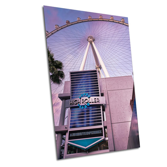 Las Vegas High Roller Photography Art Print - Nevada Wall Decor on Premium Photo Paper, Canvas or Metal, Unique Gift for Home or Office