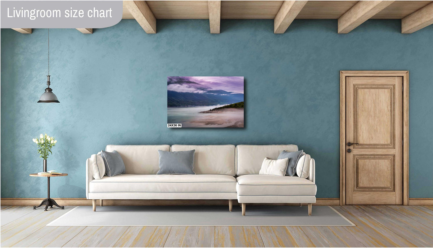 Port of Skagway: Alaska Cruise Landscape Photography - Premium Photo Paper, Canvas, Acrylic & Metal Wall Art Decor