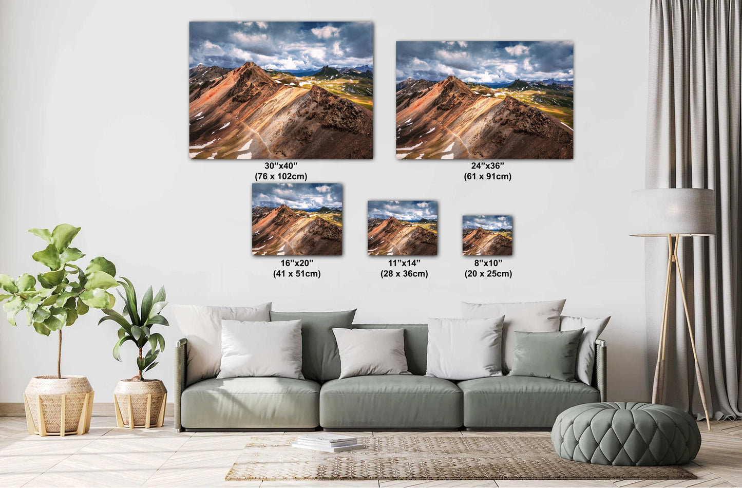 Rocky Mountain Colorado Alpine Loop: Engineer Pass Summit View Photography Print, Silverton & Ouray Wall Art Decor