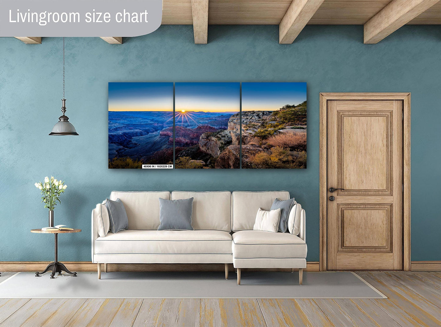 Grand Canyon Print - Arizona Sunrise Photo on the South Rim, Premium Paper, Canvas, Acrylic & Metal Options