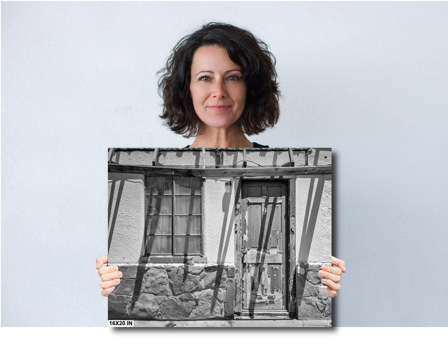 Haunting Abandoned Motel Room 9 Photograph | Vintage Roadside Americana Wall Art Print on Canvas & Metal