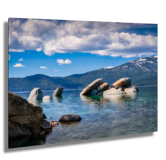 Lake Tahoe Print - Photo of Sand Harbor State Park - Wall Art on Canvas, Acrylic, Metal & Photo Paper - Lake Tahoe Photography Decor