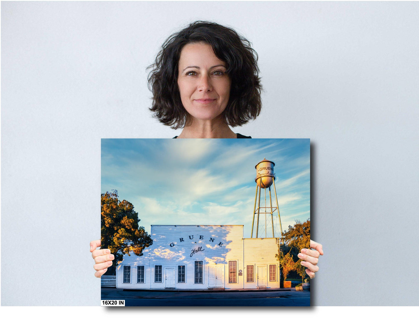 Texas Wall Art - Gruene Hall Photo Print – Oldest Dance Hall in Texas, Premium Paper, Canvas, Acrylic or Metal - Perfect Art for Home Decor
