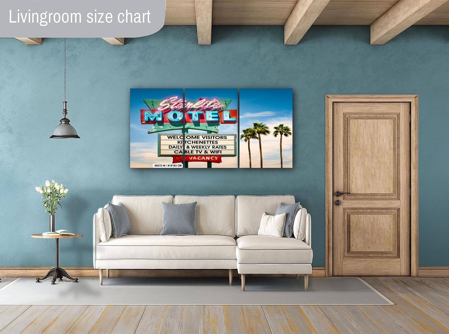 Starlite Motel Mid Century Modern Art Photography - Mesa AZ Fine Art Print on Premium Paper, Canvas & Metal Wall Decor