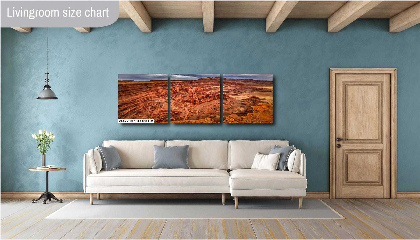 Moab Chicken Corners Trail Landscape Print - Utah Desert Photography Wall Art in Premium Photo Paper, Canvas, Acrylic & Metal