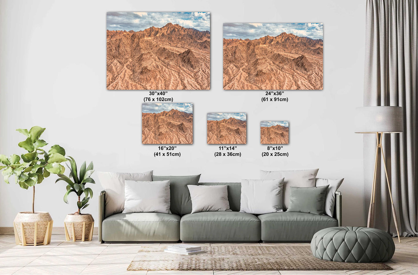 Chuckwalla Mountains Photography Print | Mojave Desert Landscape Art | Southern California Wall Decor, Nature Photography