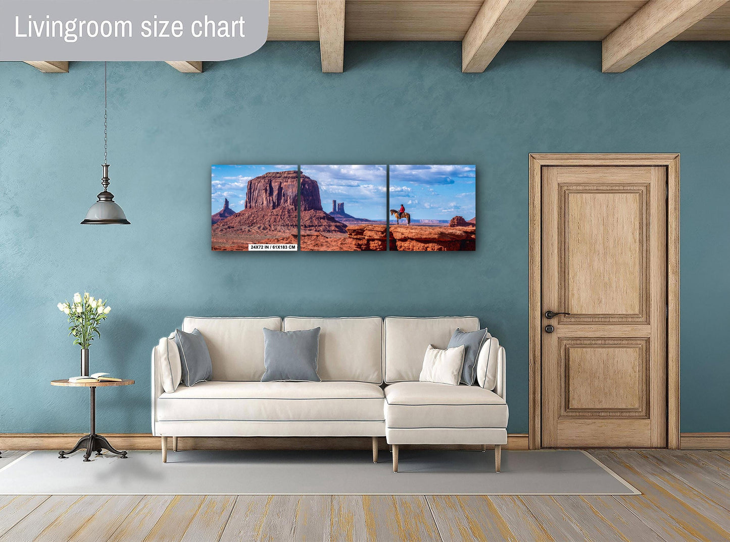 Monument Valley Print - Desert Wall Art of John Ford's Point, Utah Landscape Photography on Photo Paper, Canvas, Acrylic & Metal Decor