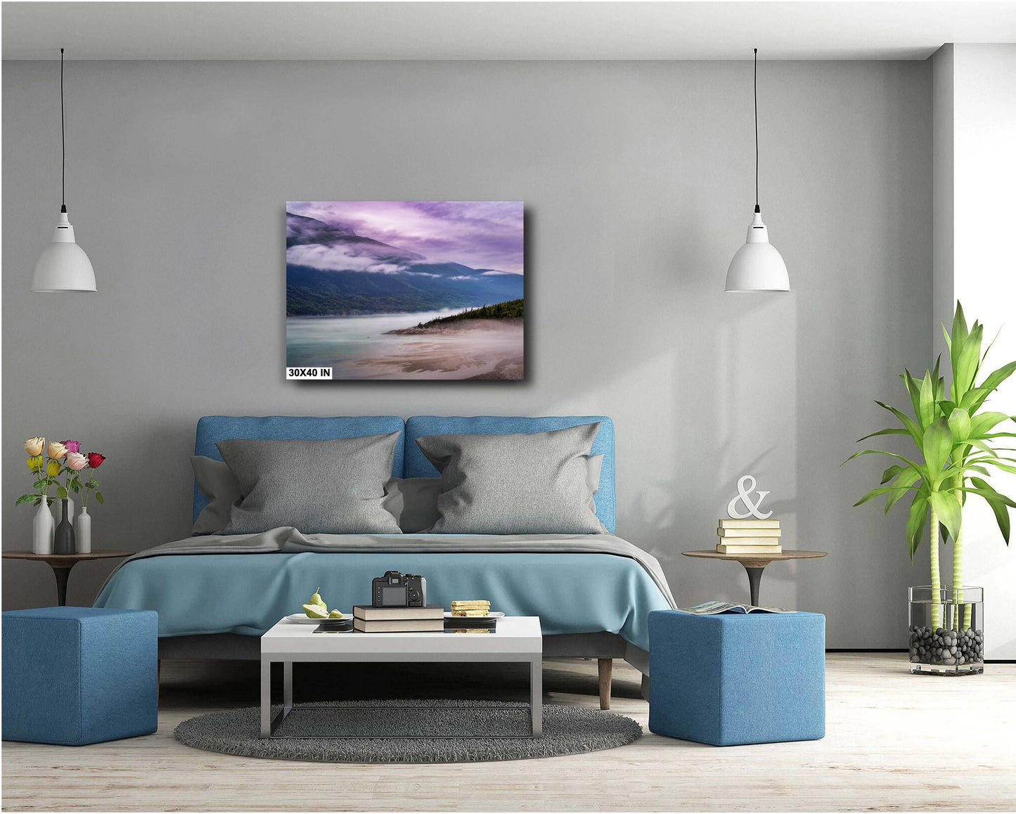 Port of Skagway: Alaska Cruise Landscape Photography - Premium Photo Paper, Canvas, Acrylic & Metal Wall Art Decor