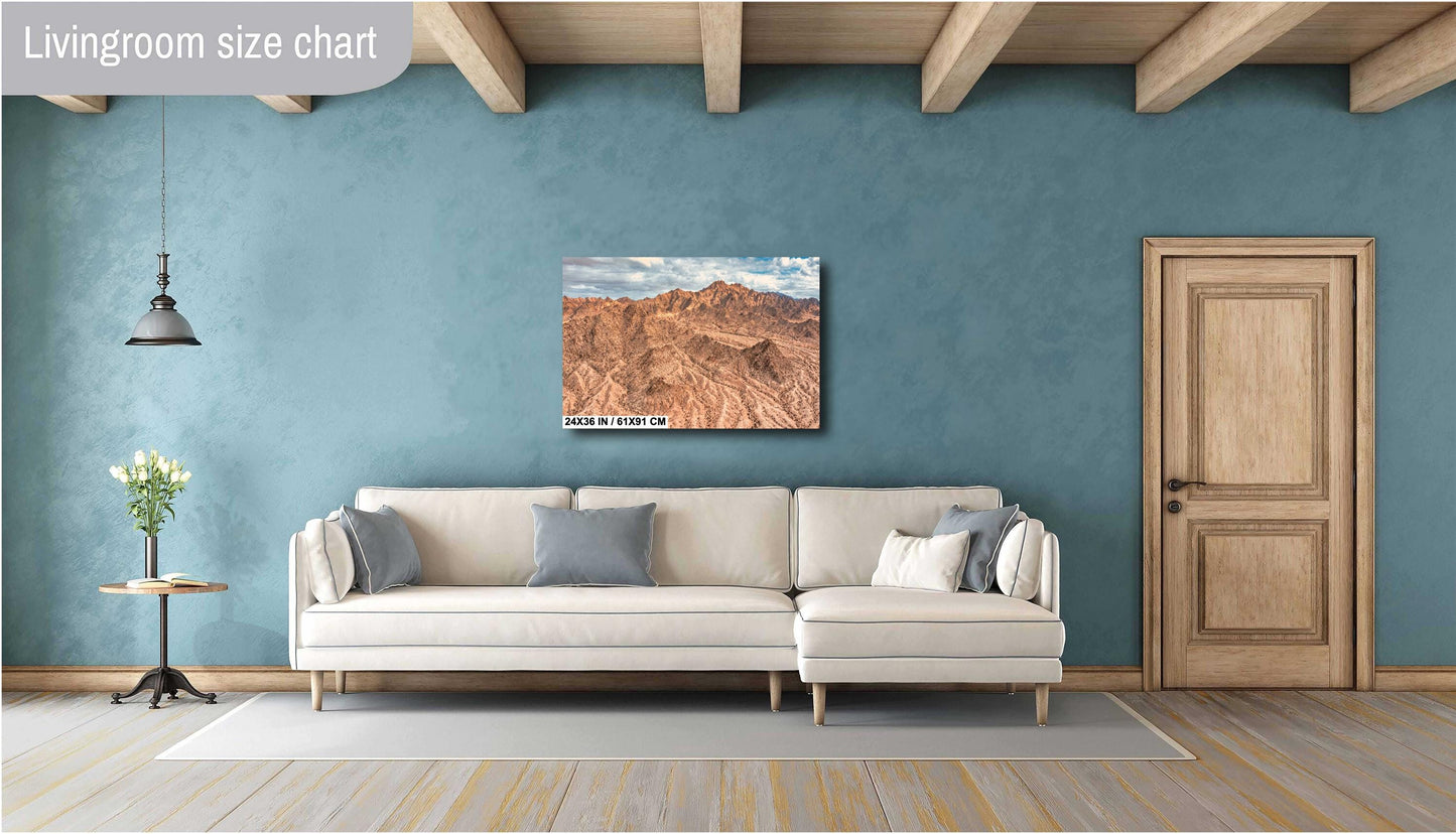 Chuckwalla Mountains Photography Print | Mojave Desert Landscape Art | Southern California Wall Decor, Nature Photography