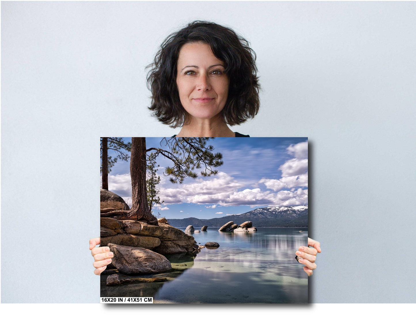 Lake Tahoe Print - Sand Harbor State Park Wall Art Photography on Canvas, Acrylic, Metal & Photo Paper - Lake Tahoe Photography Decor