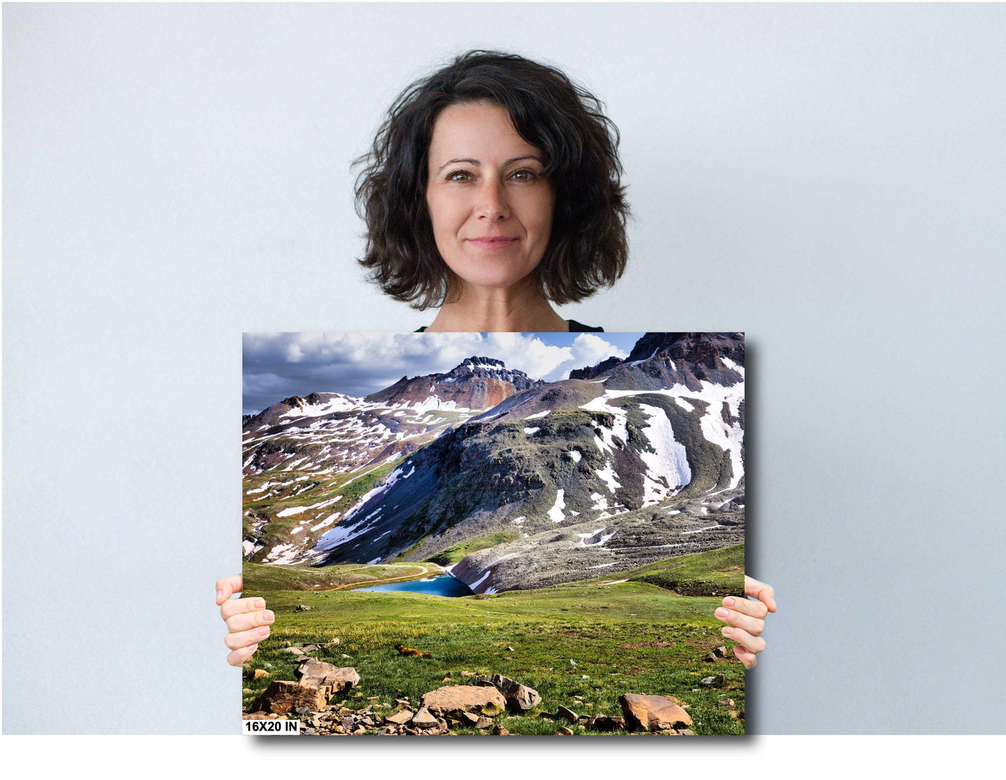 Rocky Mountain Photography Print: Yankee Boy Basin Trail View - Stunning Silverton/Ouray Alpine Loop Art for Home Decor