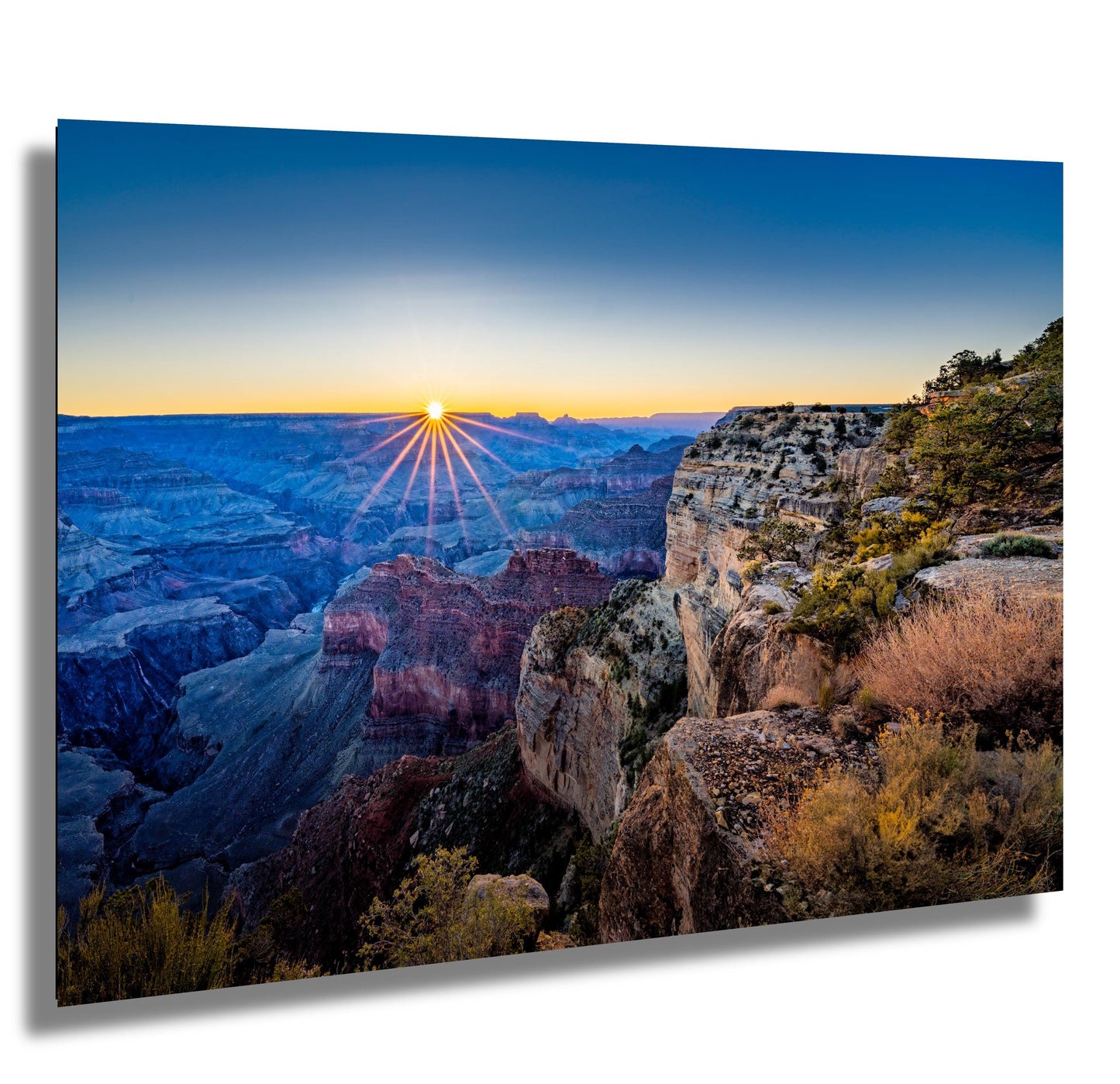 Grand Canyon Print - Arizona Sunrise Photo on the South Rim, Premium Paper, Canvas, Acrylic & Metal Options