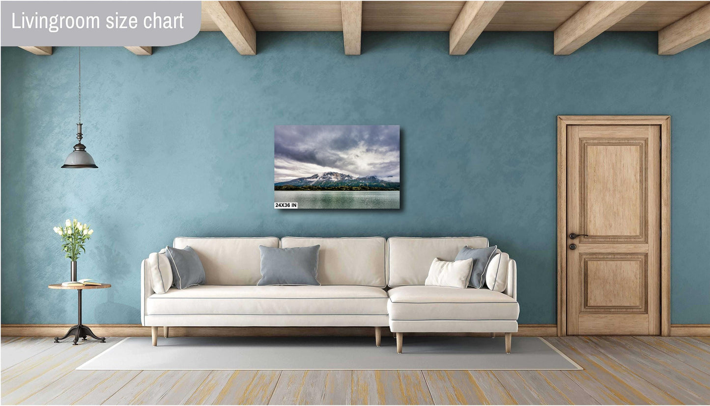 Bernard Lake at Fraser, BC: White Pass & Yukon Railway - Alaska Cruise Art Print