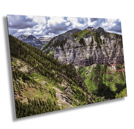 Imogene Pass Summit View Print | Rocky Mountain Colorado Photography Art | Alpine Loop Wall Decor, Nature Landscape Photography