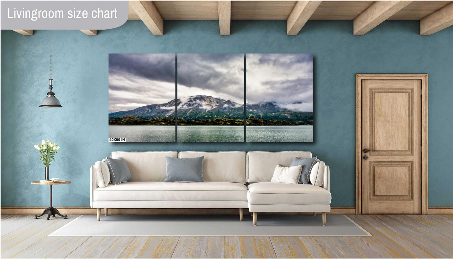Bernard Lake at Fraser, BC: White Pass & Yukon Railway - Alaska Cruise Art Print