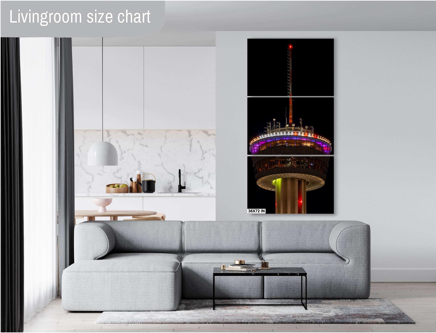 San Antonio Art - Tower of the Americas Photo Print | San Antonio Landmark Art on Premium Paper, Canvas, Acrylic & Metal Options