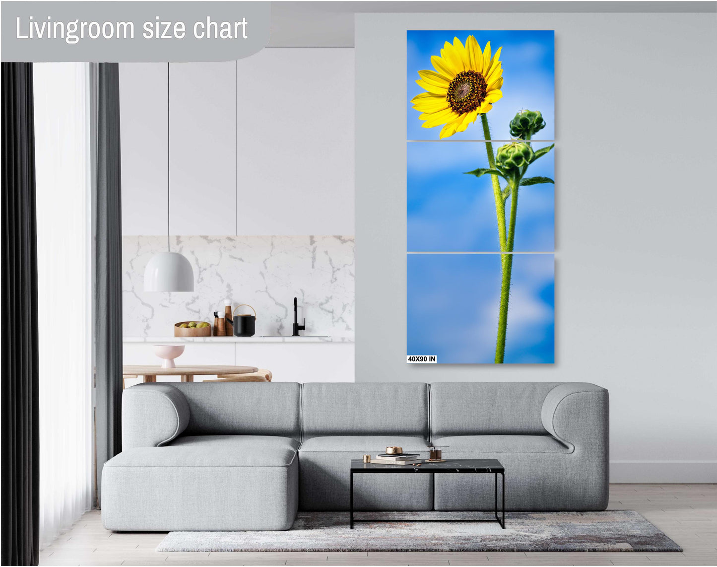 Sunflower Photography: Botanical Wall Art Print, Texas Nature Canvas, Paper, Acrylic & Metal Decor for Home or Office