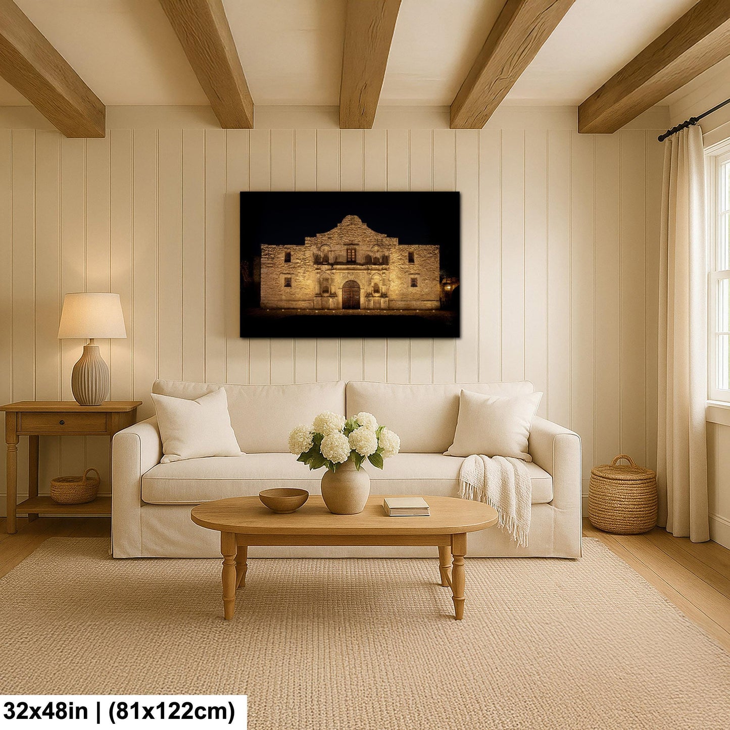 San Antonio Alamo Print - Texas Wall Art | Historic Photo Decor Large Wall Decor