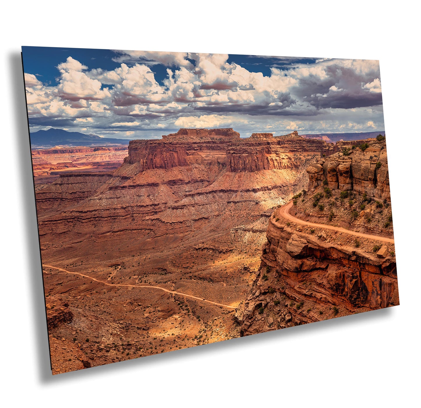 Canyonlands National Park Art Print | Shafer Trail Overlook Desert Landscape for Southwestern Home Decor