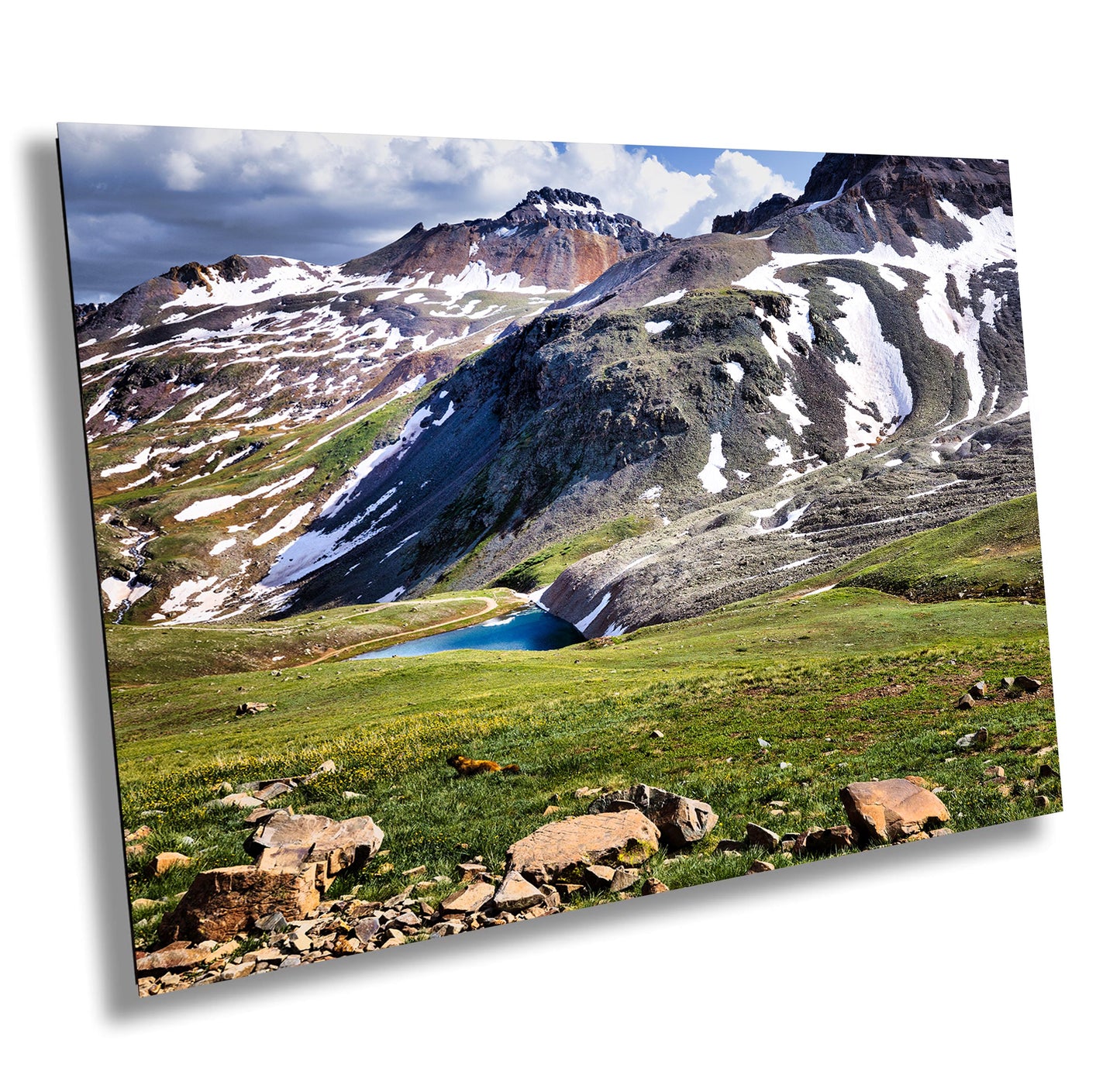 Rocky Mountain Photography Print: Yankee Boy Basin Trail View - Stunning Silverton/Ouray Alpine Loop Art for Home Decor