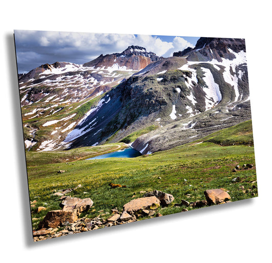 Rocky Mountain Photography Print: Yankee Boy Basin Trail View - Stunning Silverton/Ouray Alpine Loop Art for Home Decor