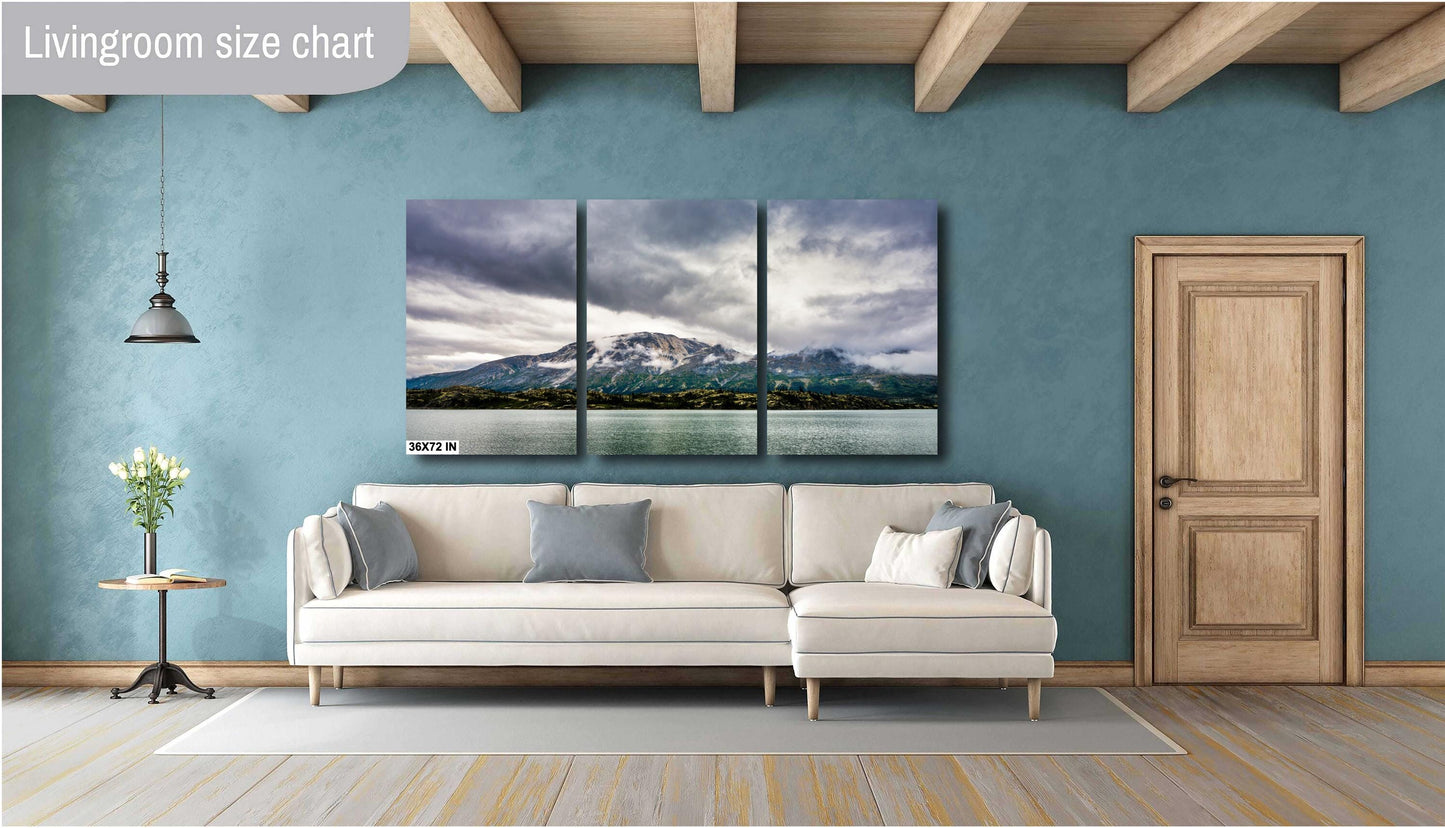 Bernard Lake at Fraser, BC: White Pass & Yukon Railway - Alaska Cruise Art Print