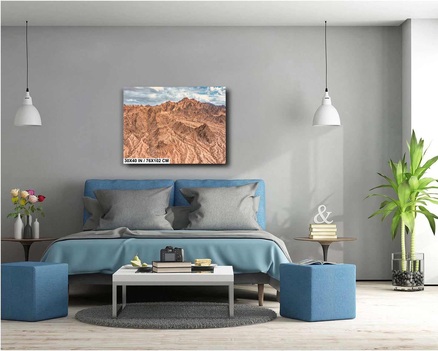 Chuckwalla Mountains Photography Print | Mojave Desert Landscape Art | Southern California Wall Decor, Nature Photography