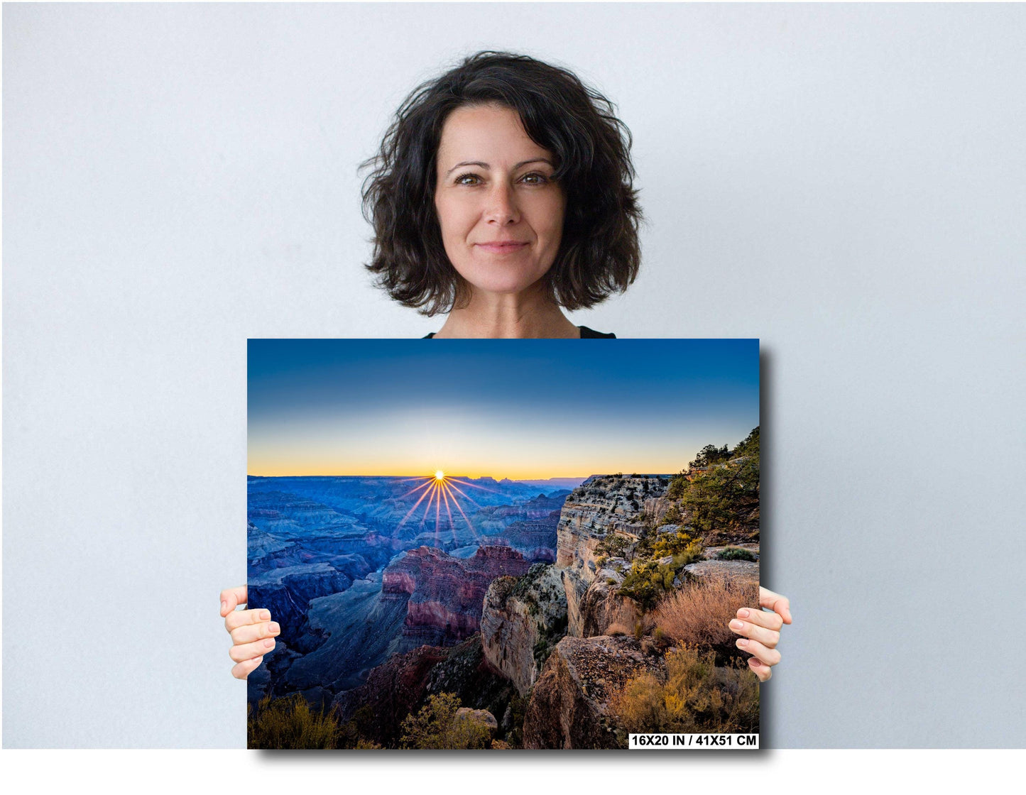 Grand Canyon Print - Arizona Sunrise Photo on the South Rim, Premium Paper, Canvas, Acrylic & Metal Options
