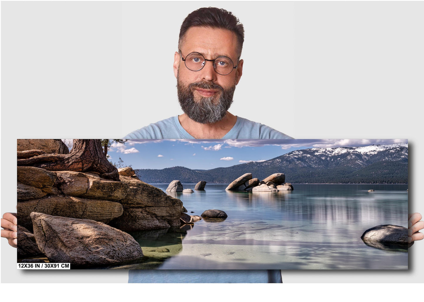 Lake Tahoe Print - Sand Harbor State Park Wall Art Photography on Canvas, Acrylic, Metal & Photo Paper - Lake Tahoe Photography Decor