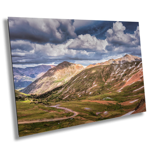Colorado Alpine Loop Photography Print - Cinnamon Pass Summit View Canvas, Metal or Acrylic Wall Art - Silverton/Ouray Decor