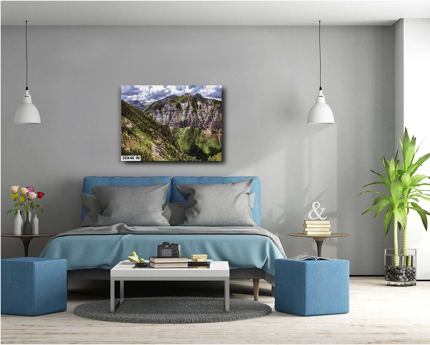 Imogene Pass Summit View Print | Rocky Mountain Colorado Photography Art | Alpine Loop Wall Decor, Nature Landscape Photography