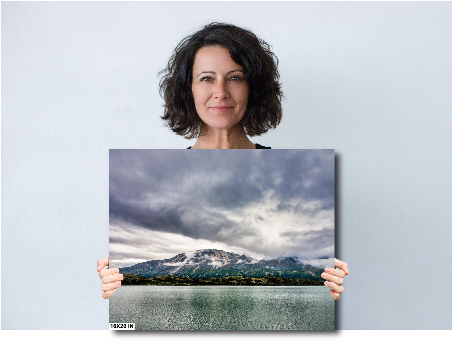 Bernard Lake at Fraser, BC: White Pass & Yukon Railway - Alaska Cruise Art Print