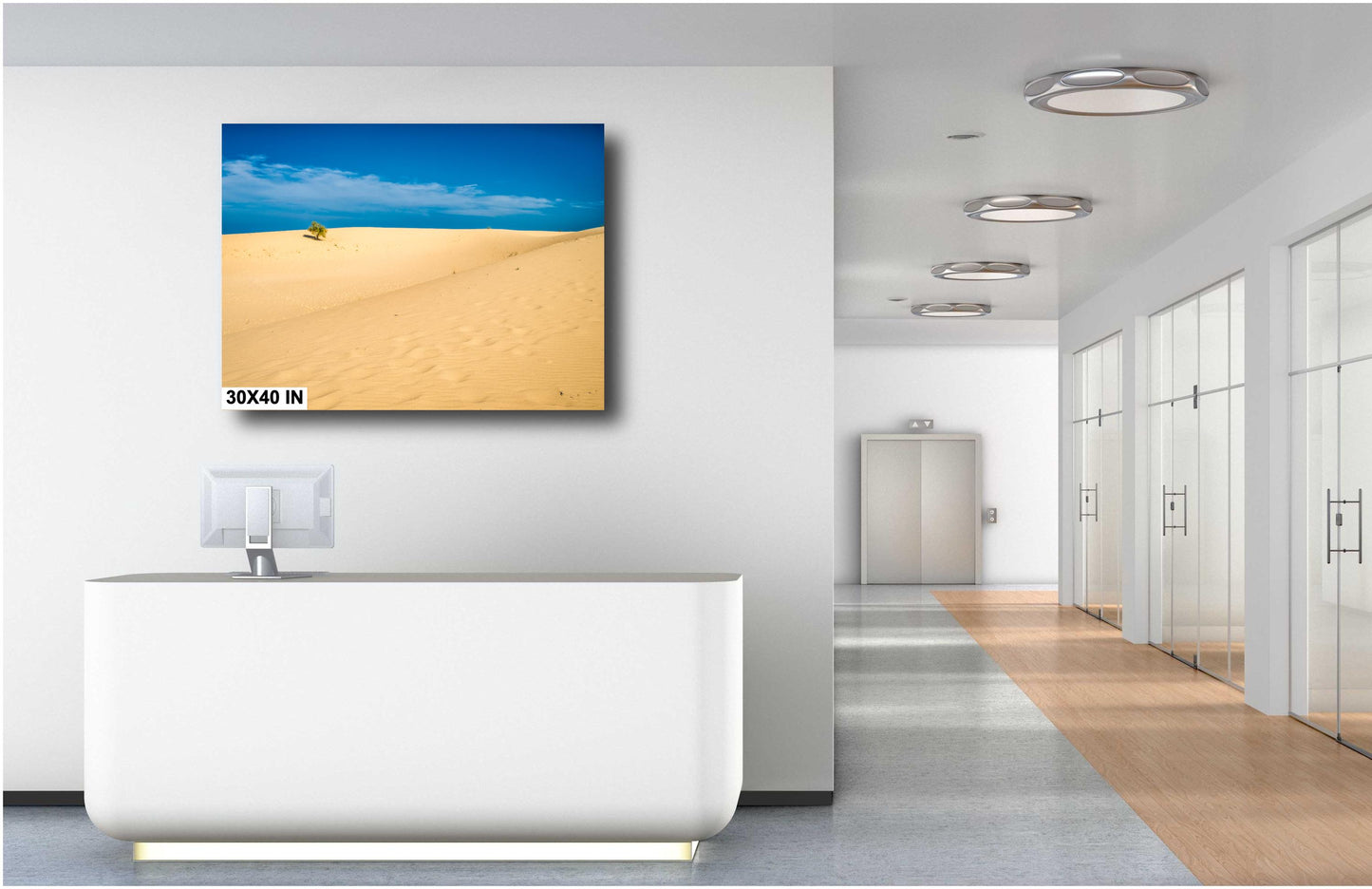 Monahans Sand Hills Photography - Texas Desert Landscape Wall Art Print for Southwest Home Decor % Unique Gift Idea
